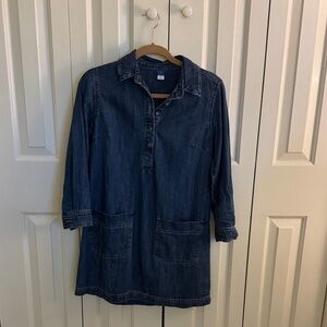 Old Navy Blue Denim Dress
